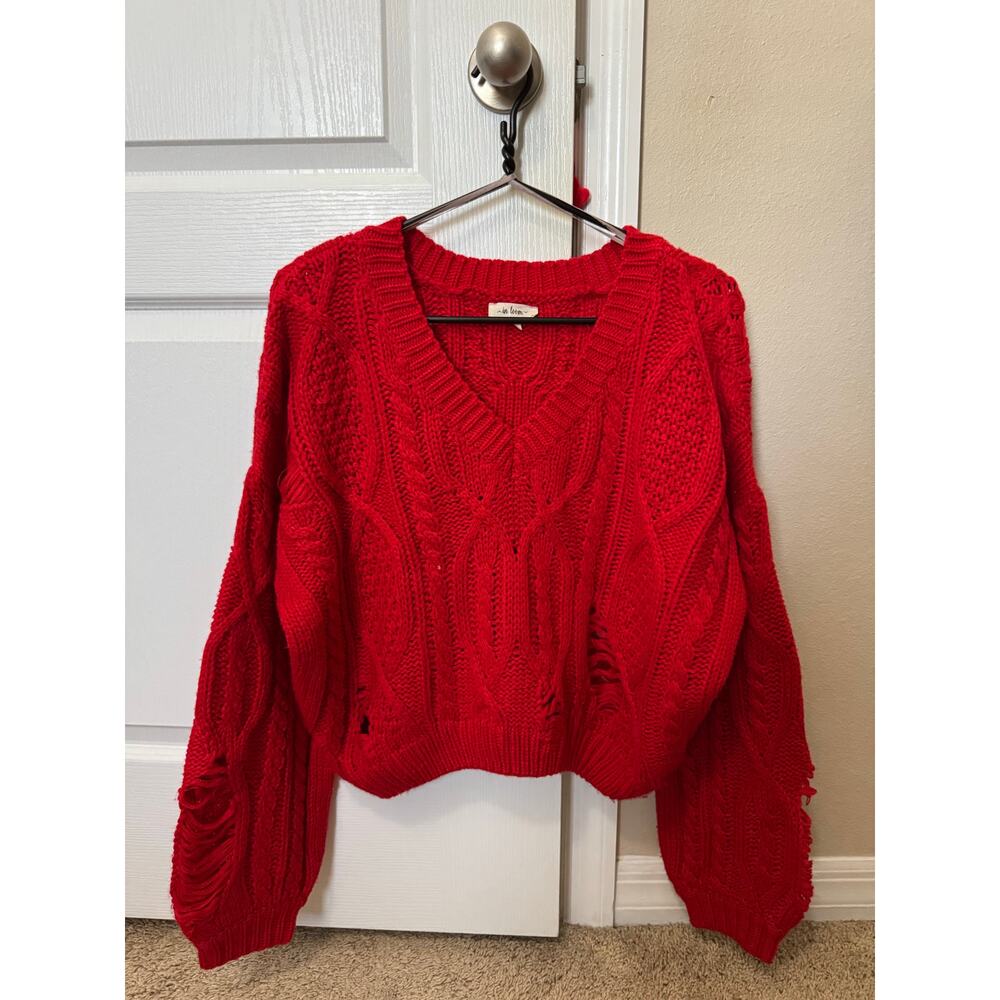 In Loom Knitted Sweater